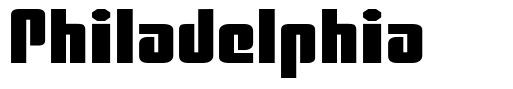 Philadelphia font