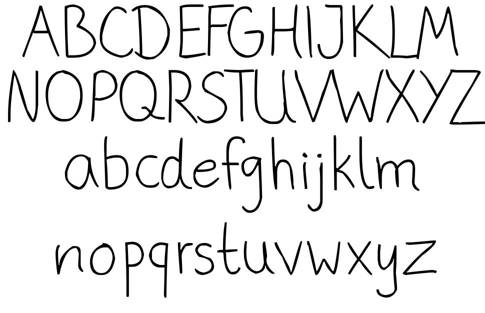 Phitradesign Handwritten шрифт Спецификация