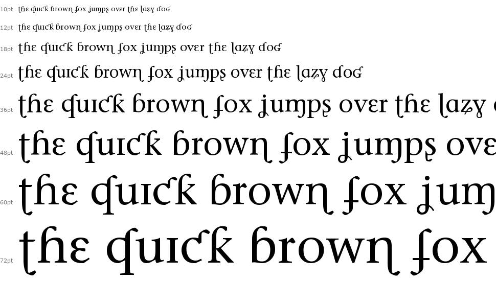 Phonetica font Şelale