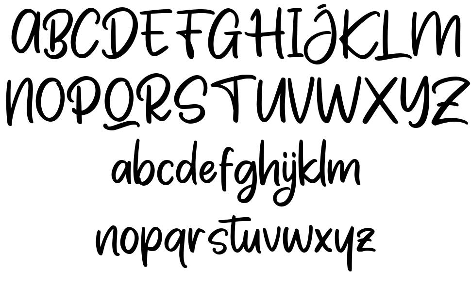 Phonyo font Örnekler