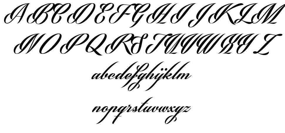 Phraell font Örnekler