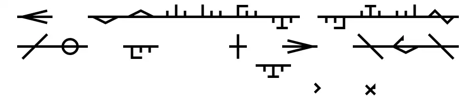 Phyrexia Neue Transliterationfont specimens