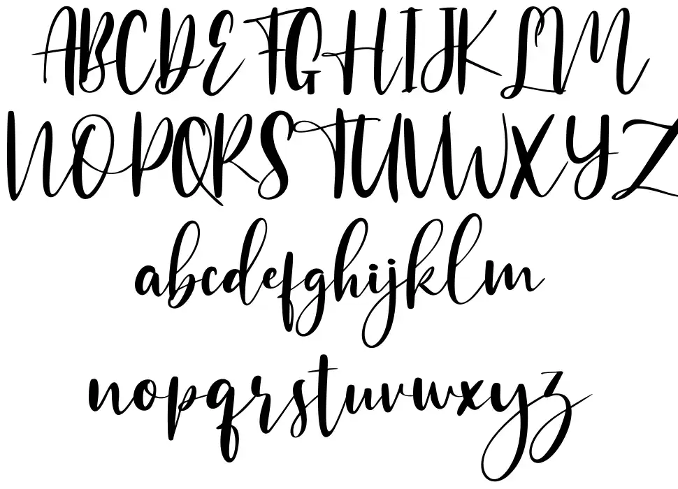 Piano Teacherfont specimens