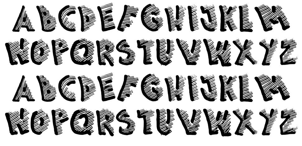 Picasa font specimens