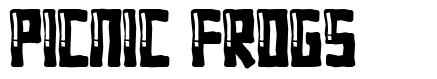 Picnic Frogs font