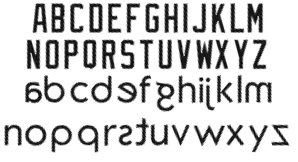 Piegusq フォント 標本