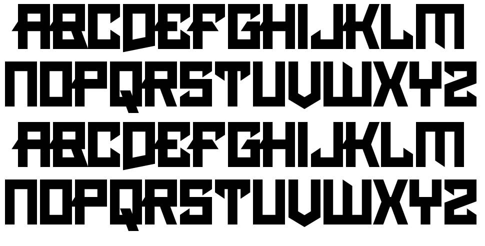Pimlico font Örnekler