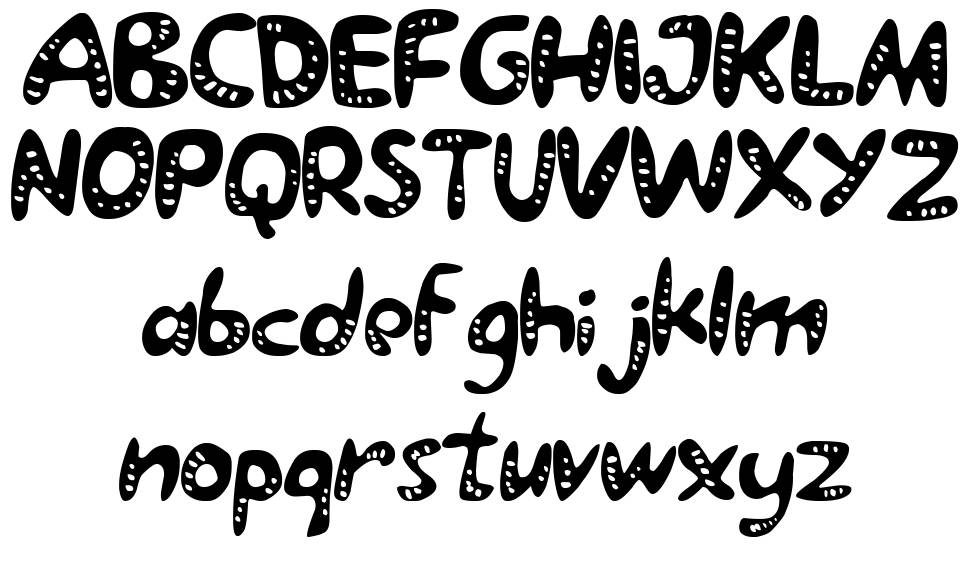 Pimpom フォント 標本