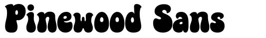 Pinewood Sans шрифт