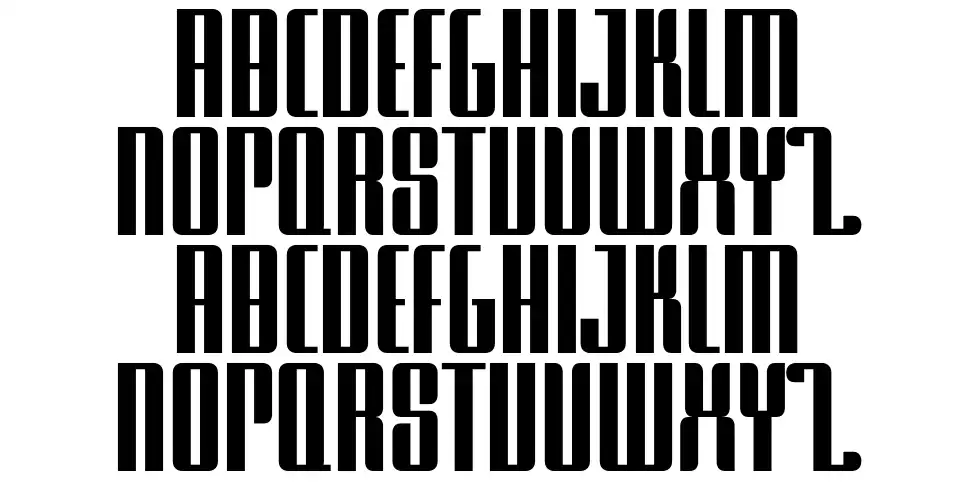 PingPongfont specimens