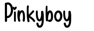 Pinkyboy font