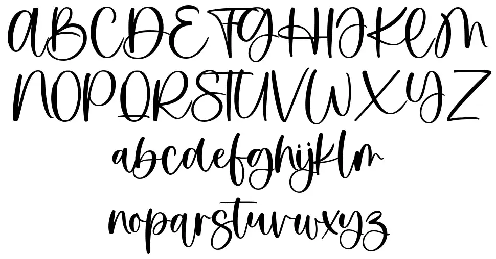 Pinotfont specimens
