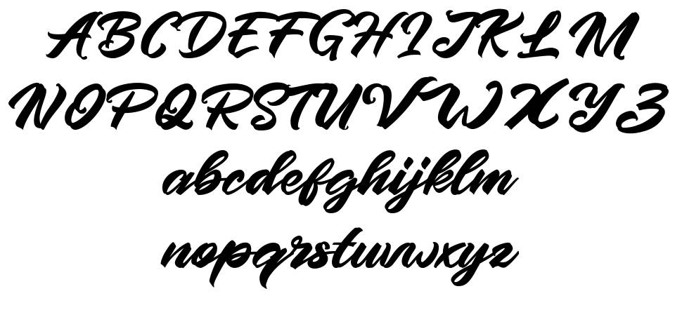 Pintenium font Örnekler