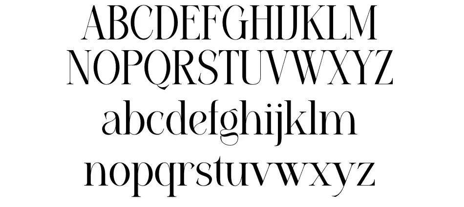 Piper Specimen Piperfont specimens