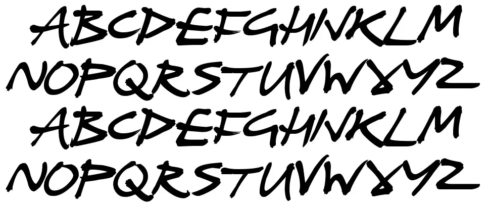 Pirate Plunderfont specimens