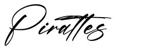 Pirattes schriftart