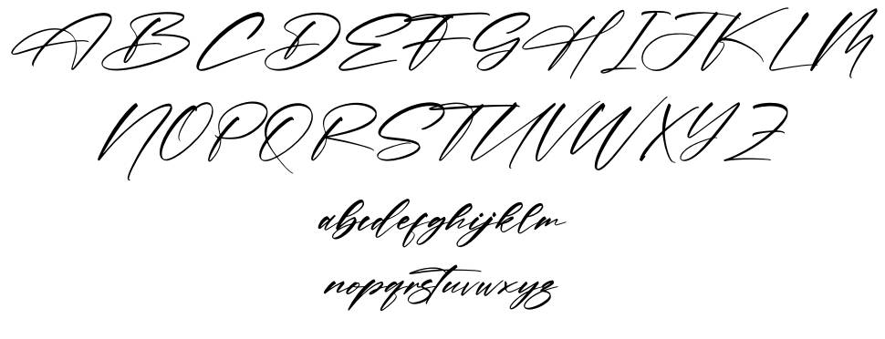 Pirattes schriftart vorschau