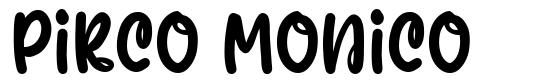 Pirco Monico font