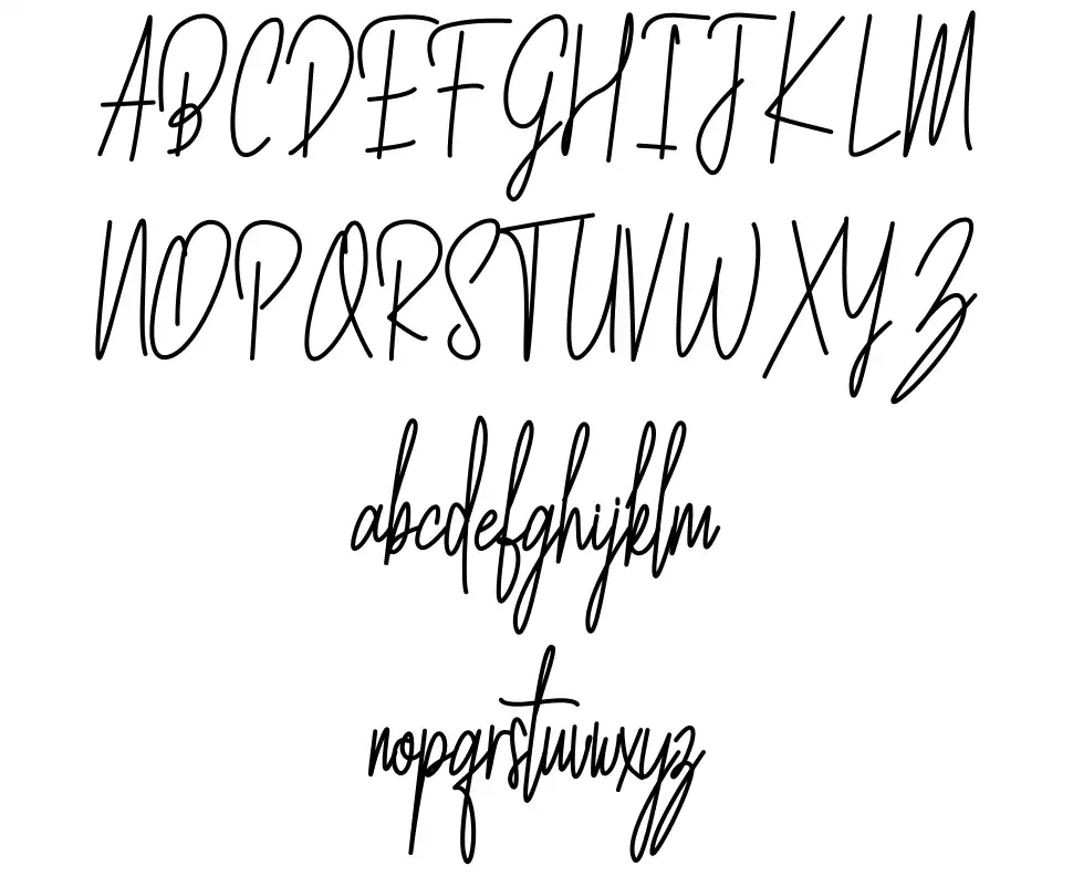 Pitulasan schriftart vorschau