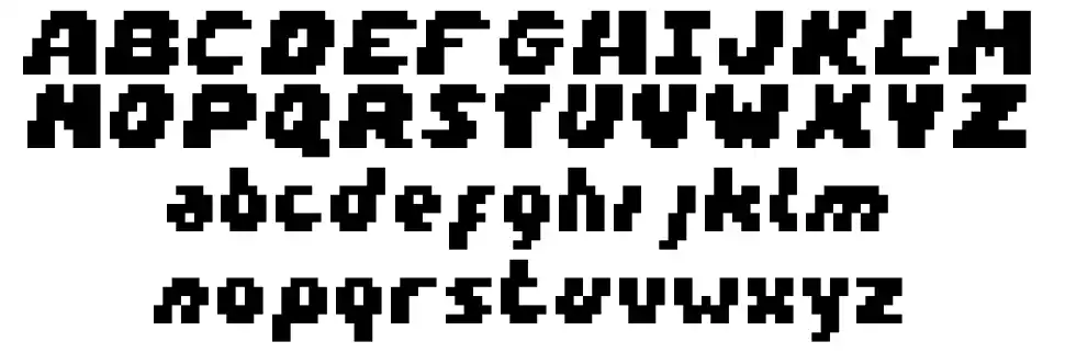 PixAmusefont specimens