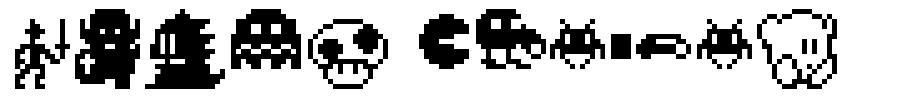 Pixel Charas font
