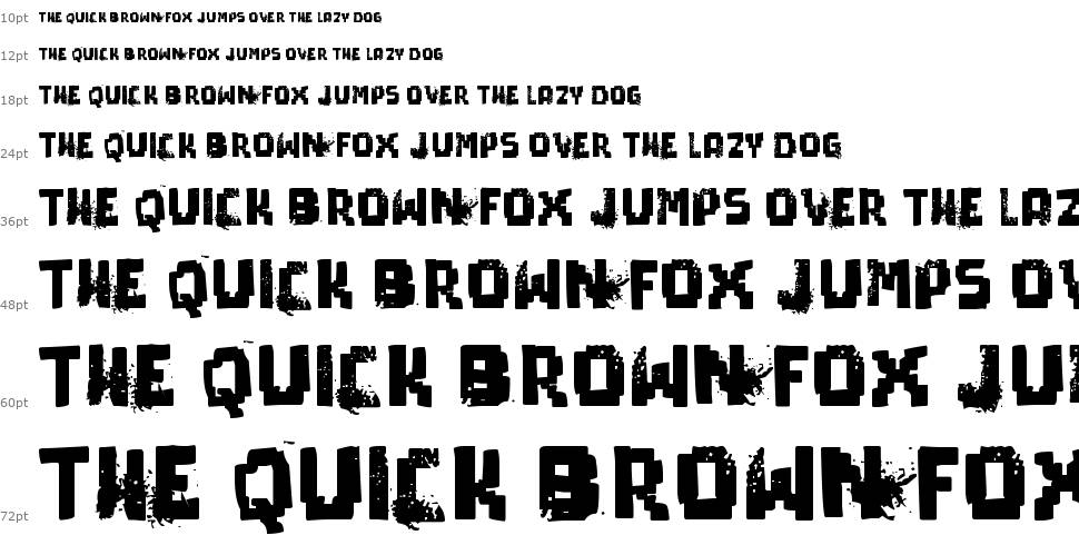 Pixel Dead font Şelale