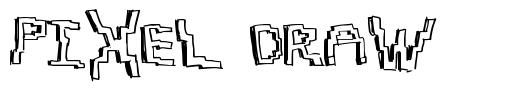 Pixel Draw font