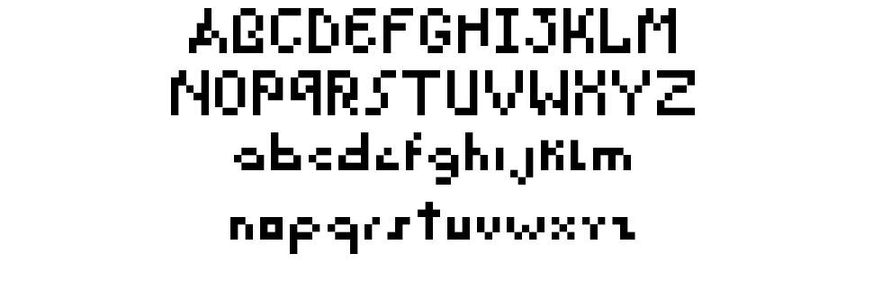 Pixel Fontinha font