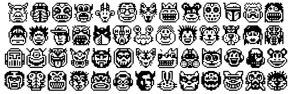 Pixel Freaksfont specimens