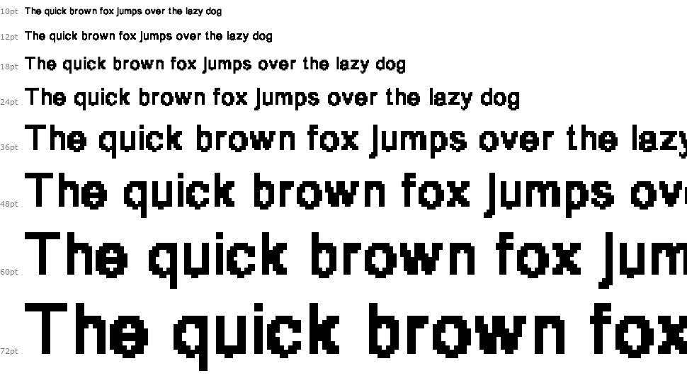 Pixel Grunge font Şelale