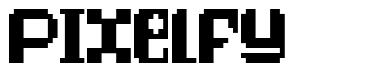 Pixelfy písmo