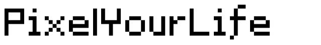PixelYourLife шрифт