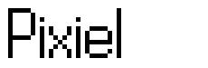 Pixiel font
