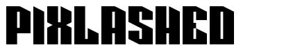 Pixlashed шрифт