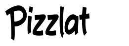Pizzlat font