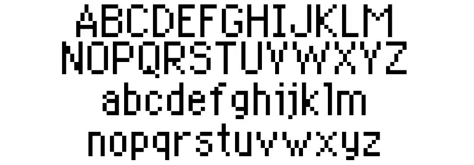 PKMN Mystery Dungeonfont specimens
