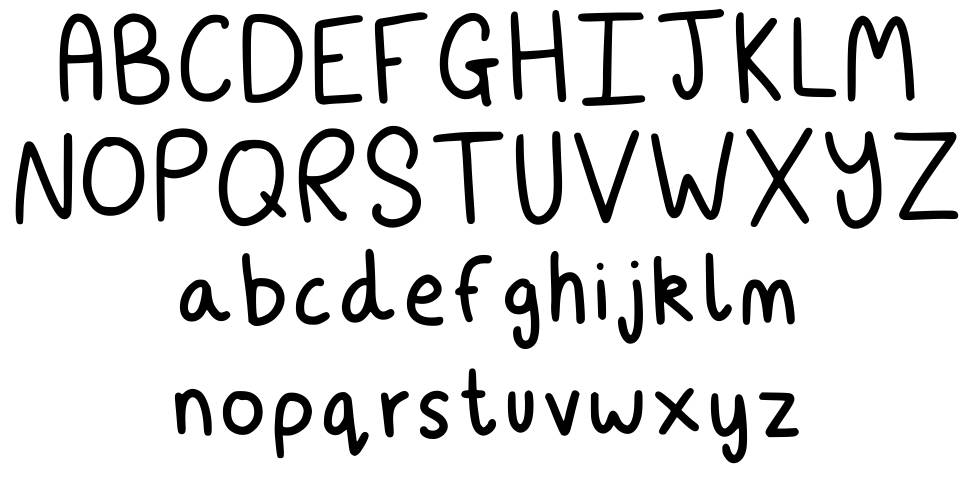 Plain And Simple font Örnekler