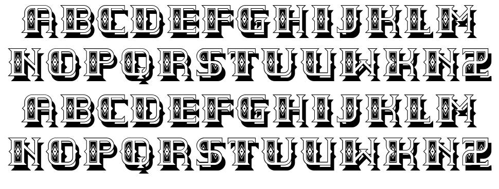 Plaine font specimens