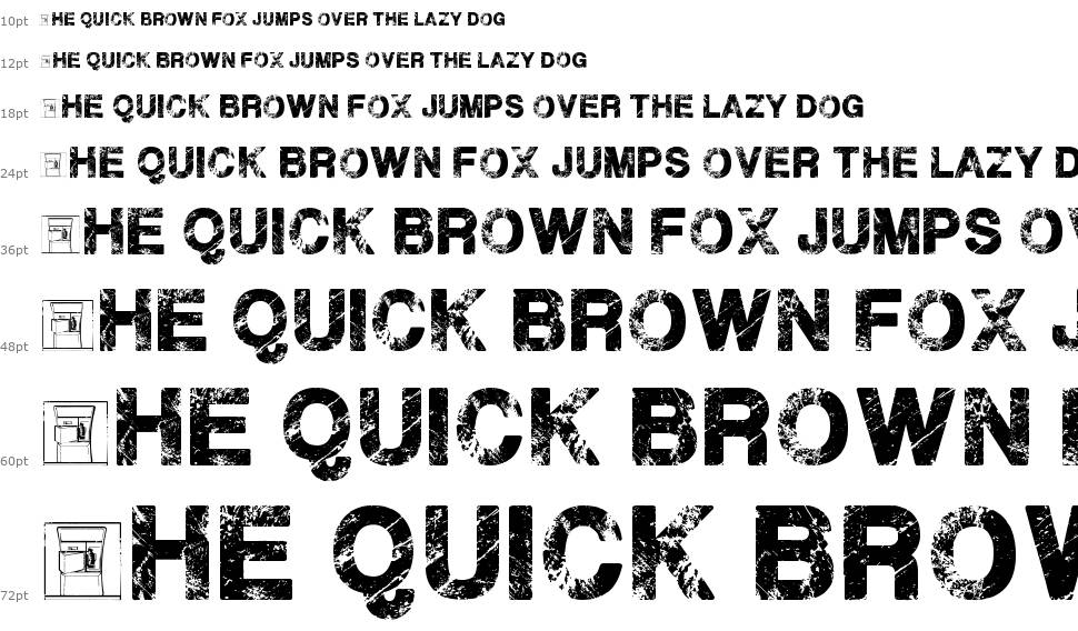 Plane Crash font by The Wondermaker FontRiver