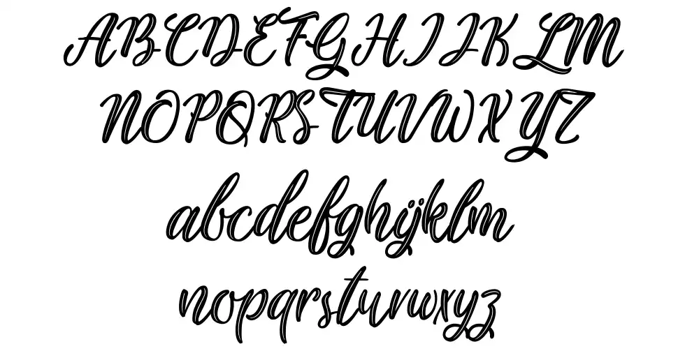 Plastic Beautyfont specimens