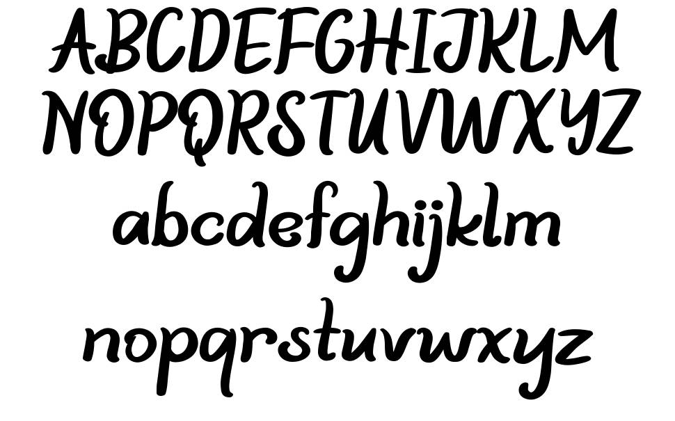 Plateau 字形 标本