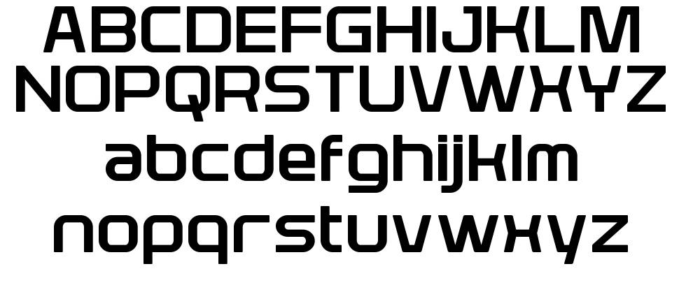 Plavsky font specimens