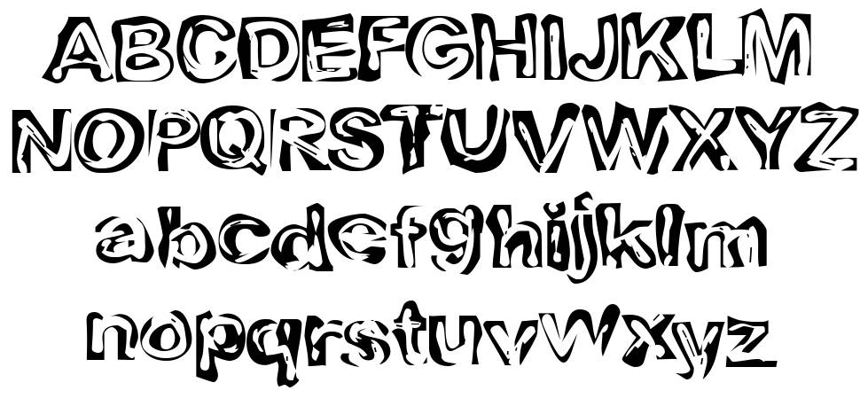 Playdough font specimens