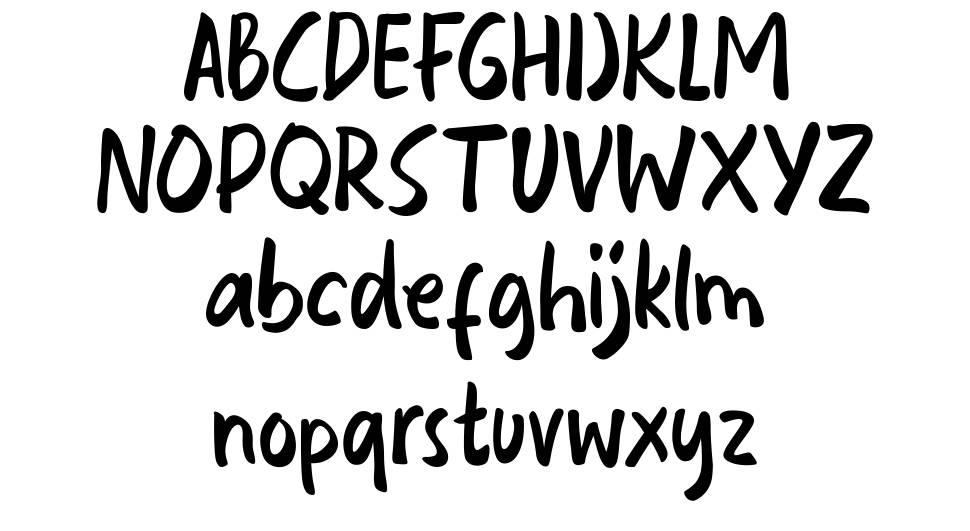 Playpull font Örnekler