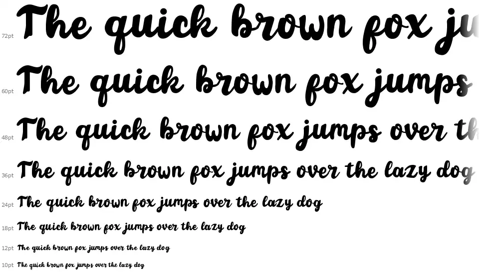 Playstickfont waterfall