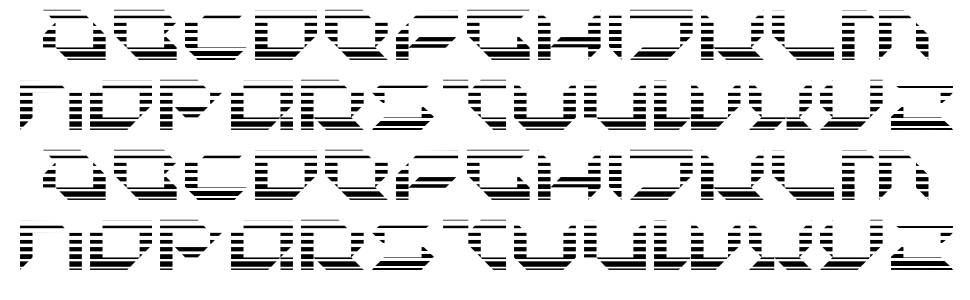 Pluranon 字形 标本