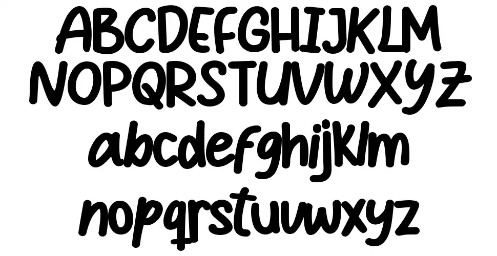 Pocket Money font specimens