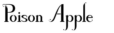 Poison Apple шрифт
