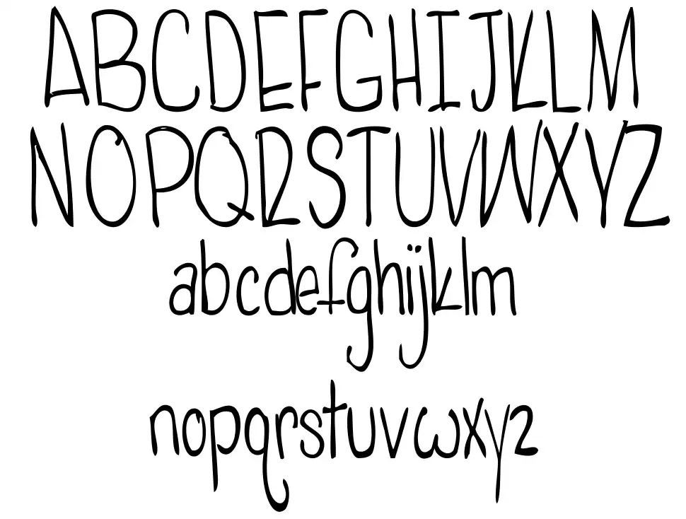Poisoned Applesfont specimens