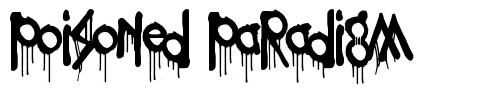 Poisoned Paradigm шрифт